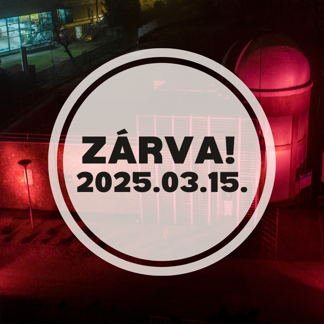 Balaton Csillagvizsgáló Zárva 03.15.